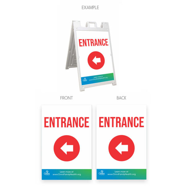 A-Frame Kit - Entrance (Inserts & A-Frame) Thumbnail