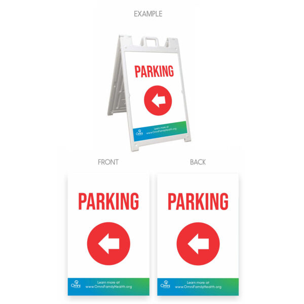 A-Frame Kit - Parking (Inserts & A-Frame) Thumbnail