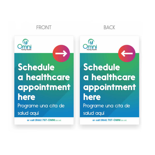 Insert Graphic - Schedule Healthcare Appointment - for A-Frame (No Frame) Thumbnail