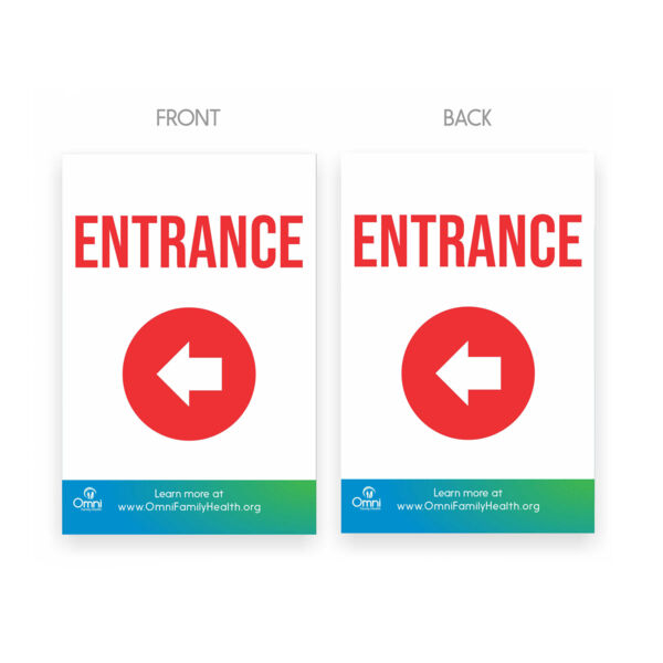 Insert Graphic - Entrance - for A-Frame (No Frame) Thumbnail