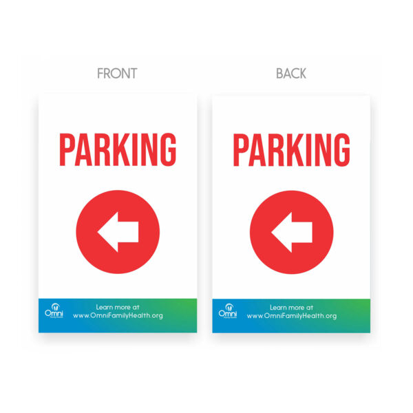 Insert Graphic - Parking - for A-Frame (No Frame) Thumbnail