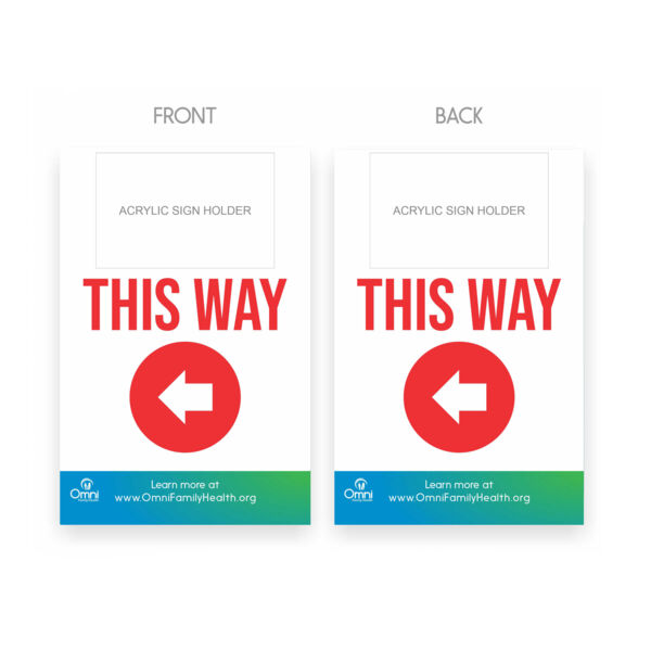 Insert Graphic - This Way - for A-Frame (No Frame) Thumbnail