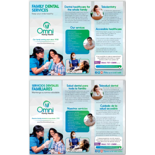Kids Dental Cavity Prevention Brochure Thumbnail