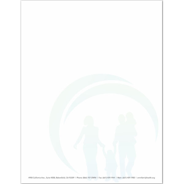 Omni Family Health Letterhead - Second Sheet Thumbnail