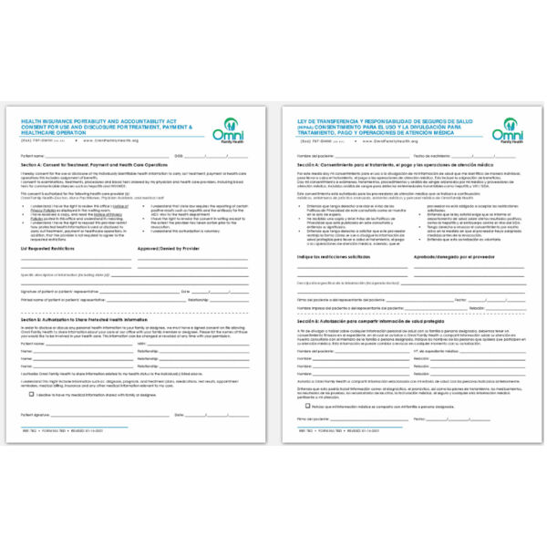 CFC060321A HIPAA Consent Thumbnail