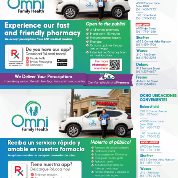 Pharmacy Postcards 2023 English and Spanish Thumbnail