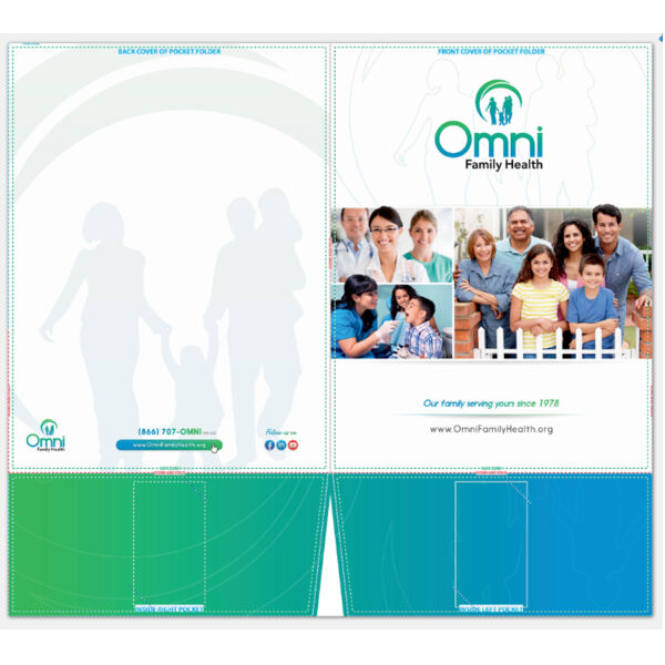 Omni Family Health Presentation Folder - 9" x 12" Thumbnail