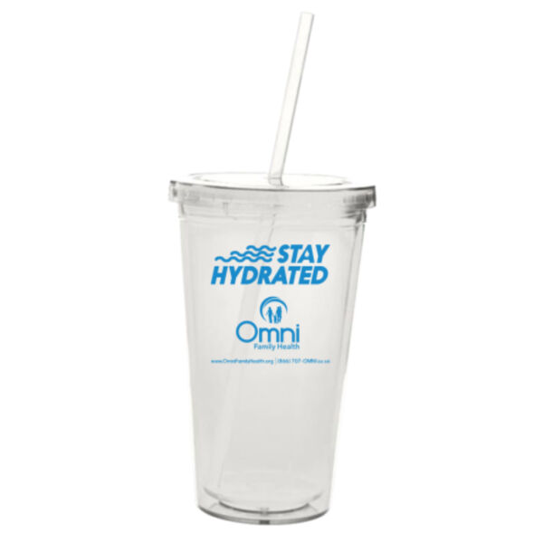 Omni Family Health Double Wall Acrylic Tumbler - 18 oz Thumbnail