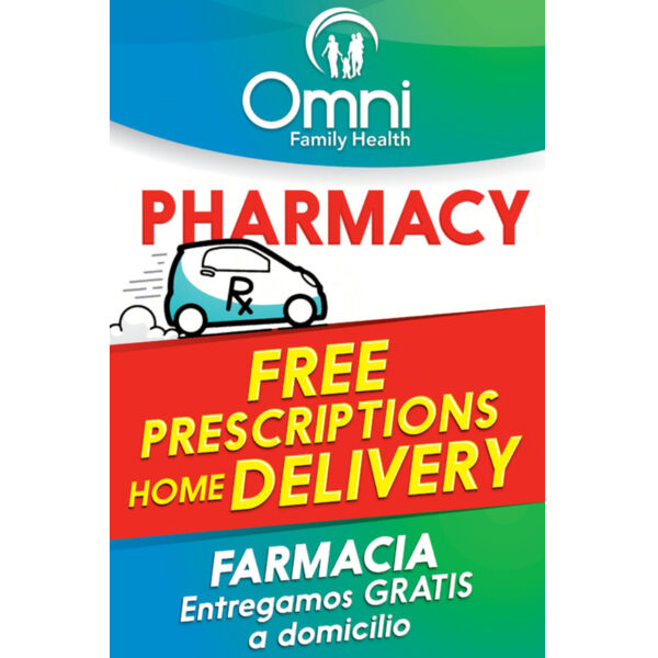 Omni Pharmacy FREE DELIVERY A-Frame and Signs Thumbnail