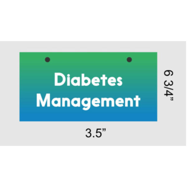 Diabetes Management Sign Thumbnail