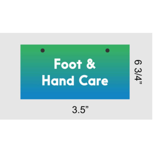 Foot & Hand Care Sign Thumbnail