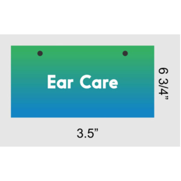 Ear Care Sign Thumbnail
