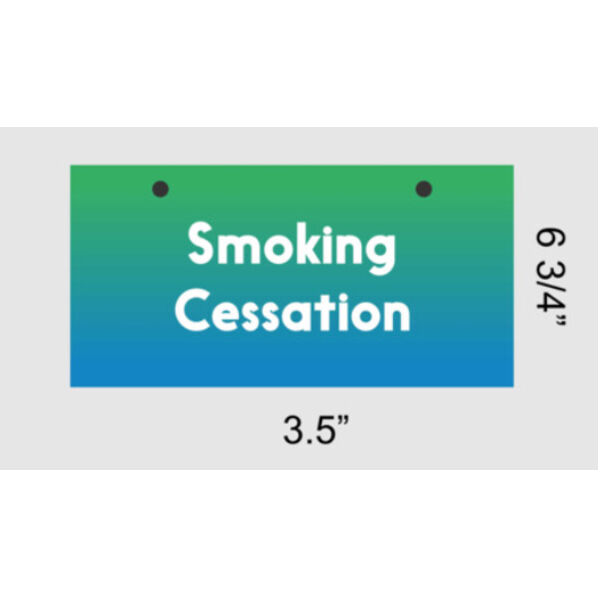 Smoking Cessation Sign Thumbnail