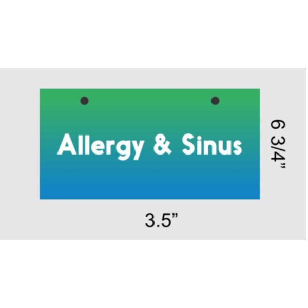Allergy & Sinus Sign Thumbnail