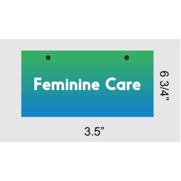 Feminine Care Sign Thumbnail