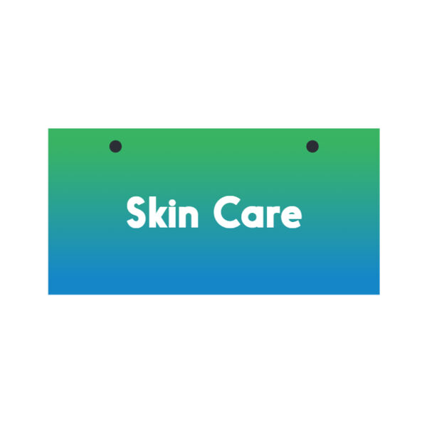 Skin Care Sign Thumbnail