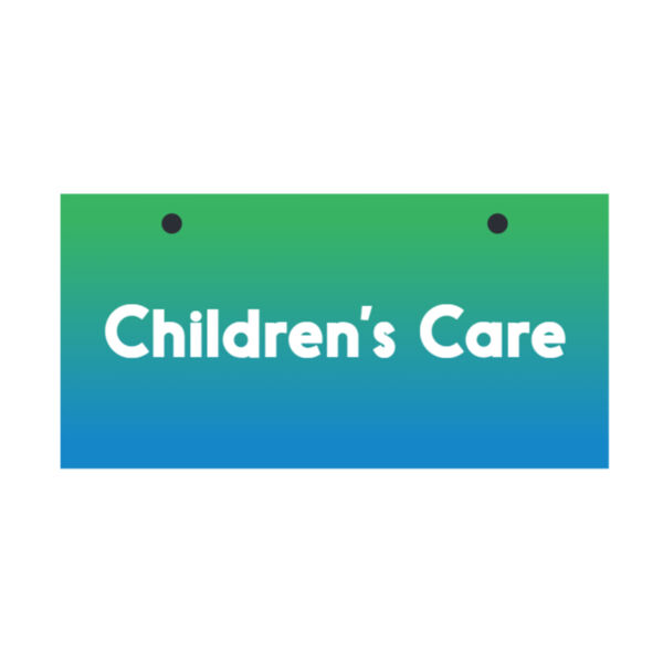 Children's Care Sign Thumbnail